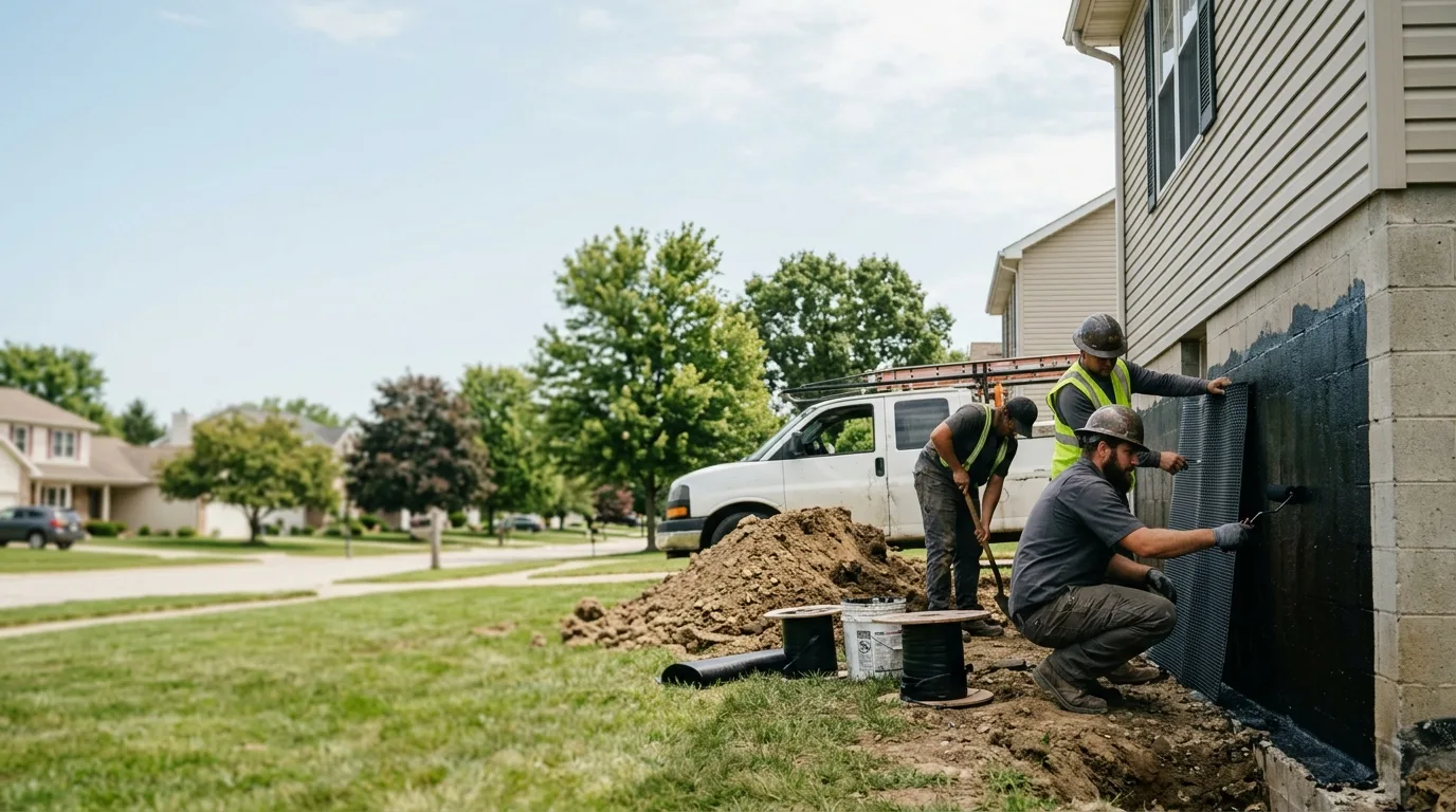 Basement Waterproofing in Paloma, IL near me